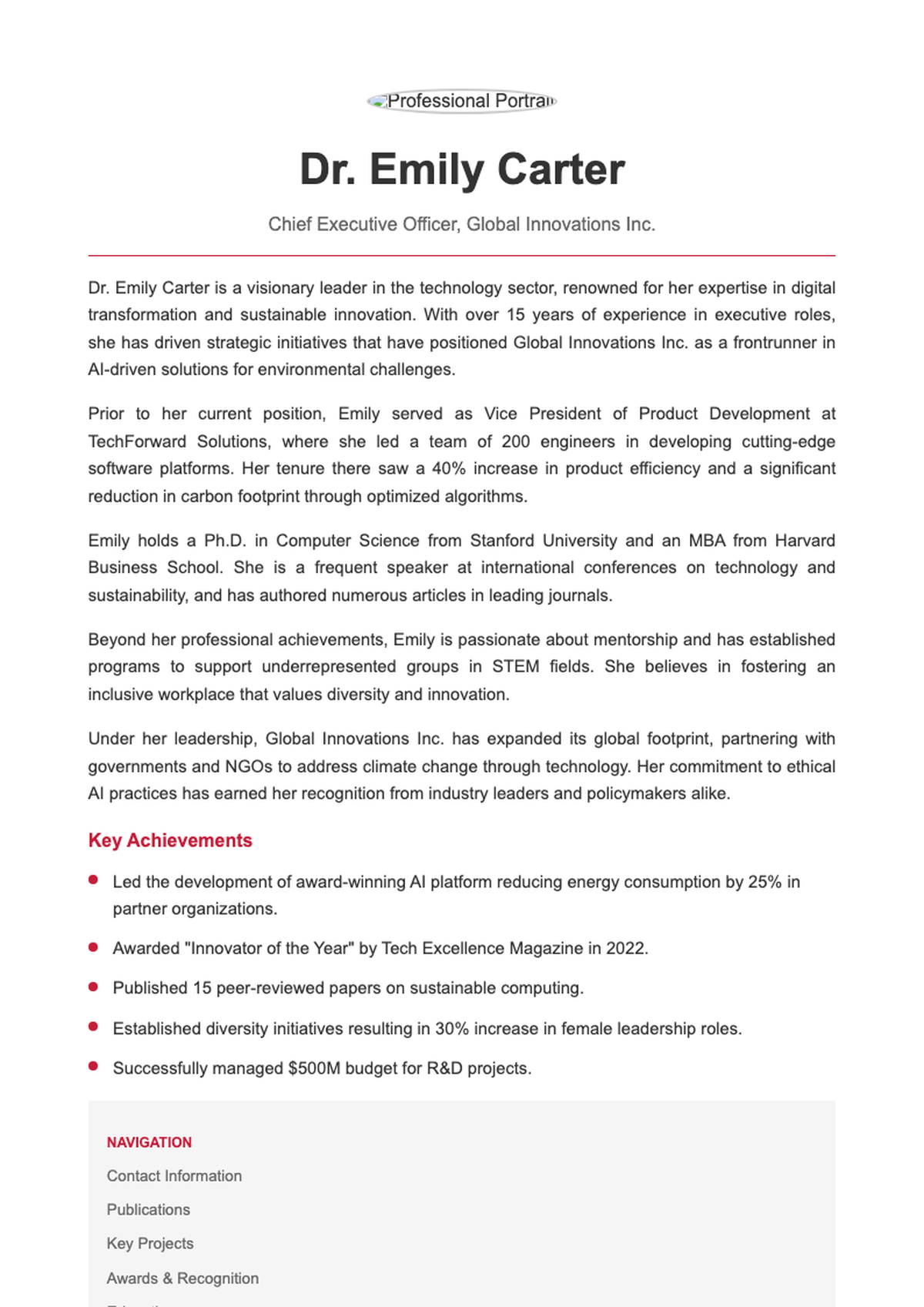 Professional cover letter for Joaquin Duato with red header and formal layout_variant_1